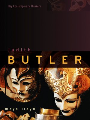 cover image of Judith Butler